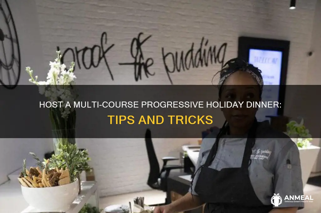 how to do a progressive holiday dinner