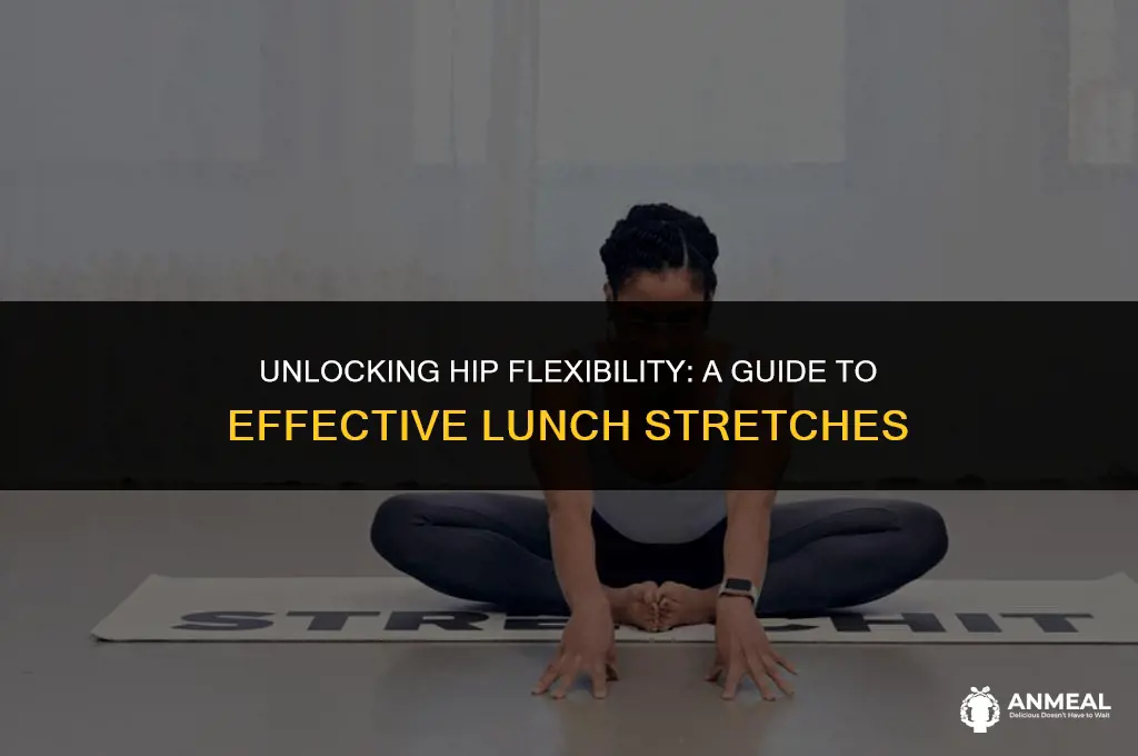 how to do a proper lunch to open hips