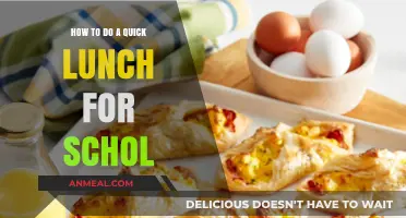 Quick and Easy Lunch Ideas for Busy School Days