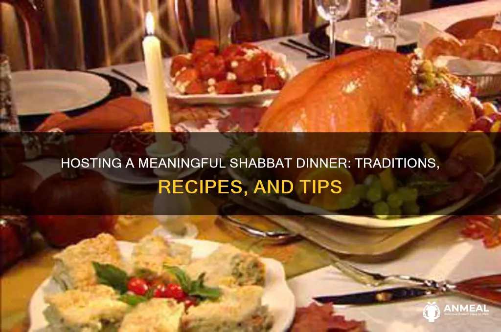how to do a shabbat dinner