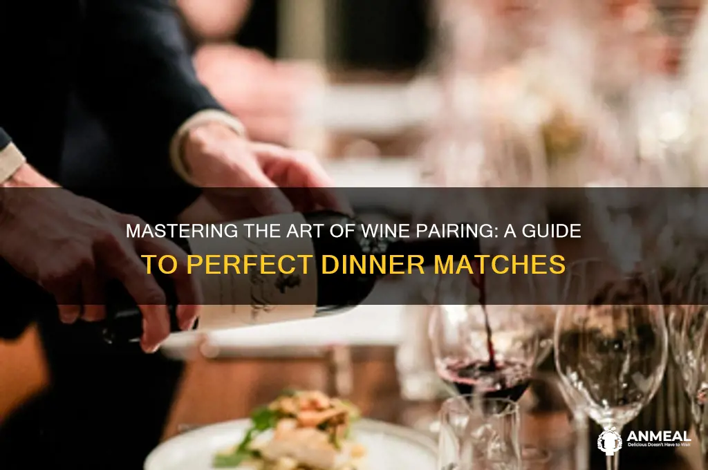 how to do a wine pairing dinner