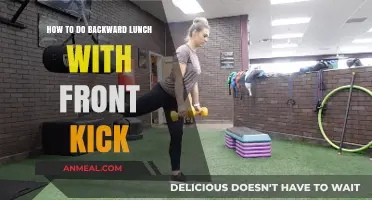Mastering the Art of Backward Lunch with Front Kick: A Step-by-Step Guide