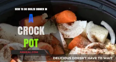 Easy Crock Pot Boiled Dinner Recipe: Hearty, Hands-Off Comfort Food