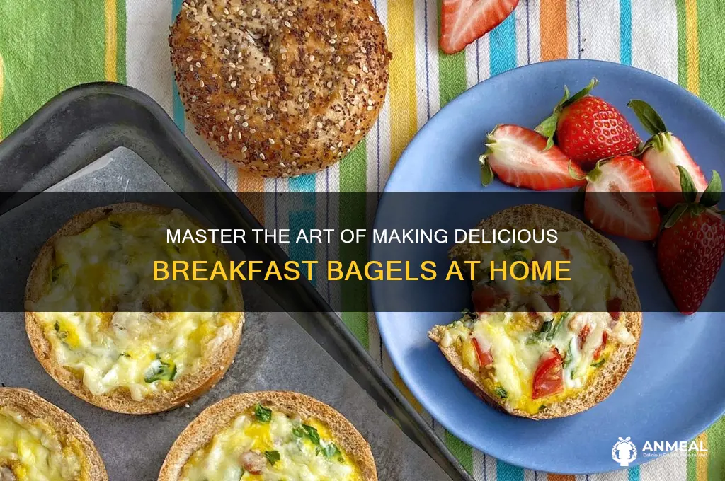 how to do breakfast bagels