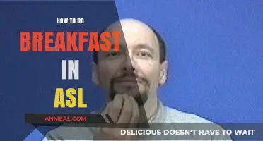 Mastering Breakfast Signs: A Guide to ASL Morning Meal Vocabulary