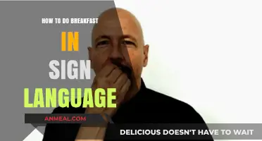 Mastering Breakfast Signs: A Step-by-Step Guide to Sign Language Meals