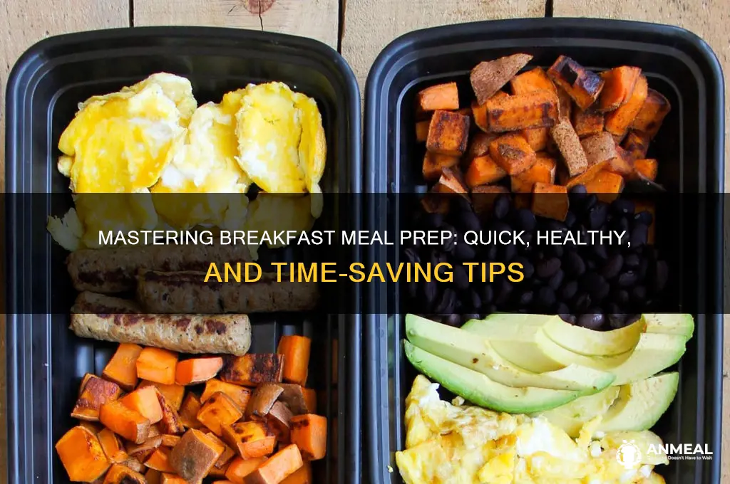 how to do breakfast meal prep