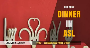 Mastering Dinner Conversations: A Guide to Signing Meals in ASL