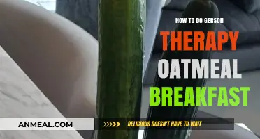 Gerson Therapy Oatmeal Breakfast: A Step-by-Step Guide to Preparation