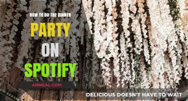 Mastering the Art of Dinner Party Playlists on Spotify