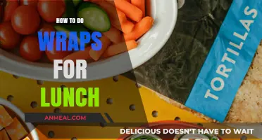 Quick and Tasty Lunch Wraps: A Step-by-Step Guide