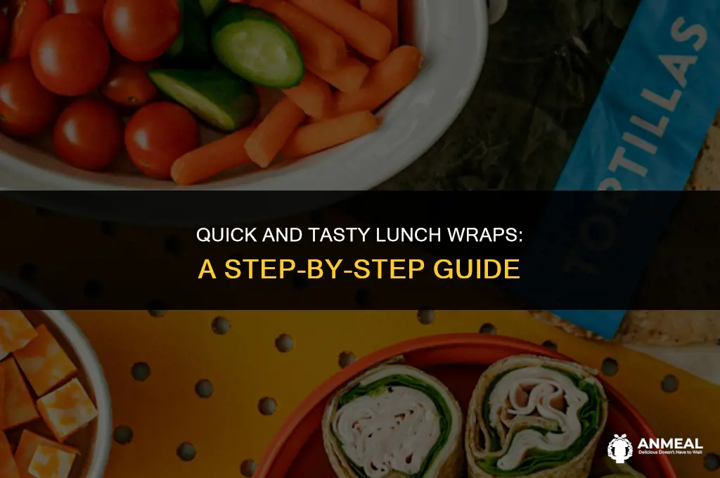 how to do wraps for lunch