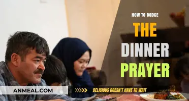 Avoiding the Dinner Prayer: Polite Strategies for Graceful Escapes