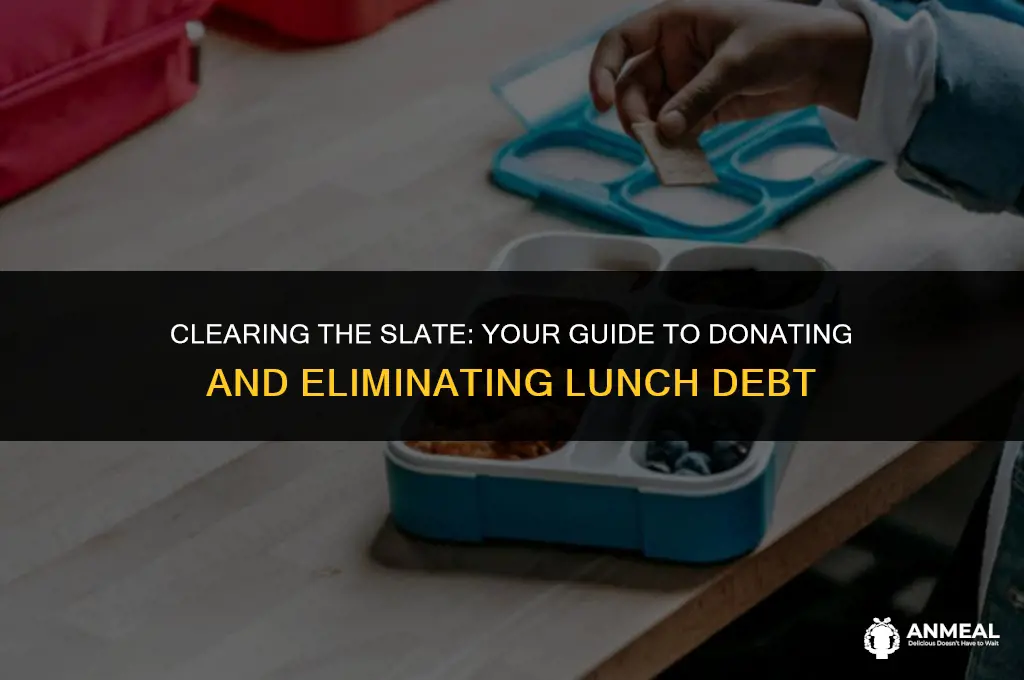how to donate to lay off lunch debt
