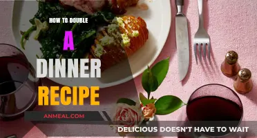 Mastering Recipe Scaling: Effortlessly Double Dinner Dishes with Precision