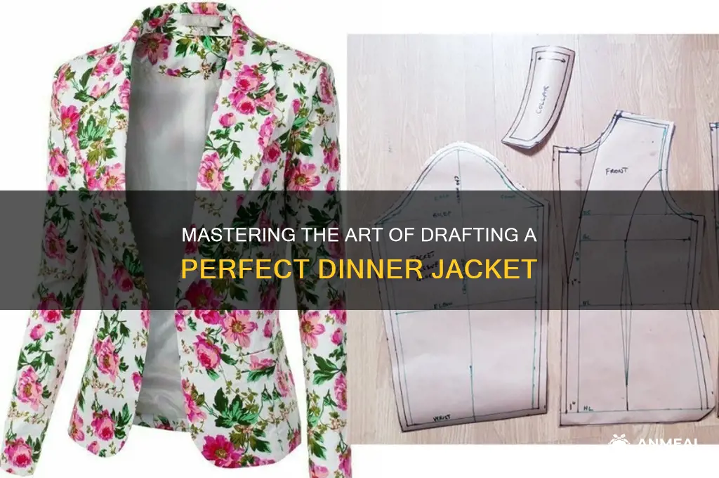 how to draft a dinner jacket