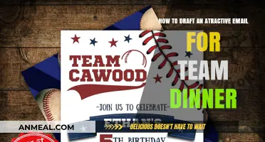 Crafting Engaging Team Dinner Emails: Tips for High Attendance and Excitement