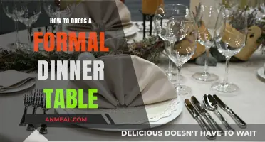 Elegant Table Setting Guide: Mastering Formal Dinner Table Decor