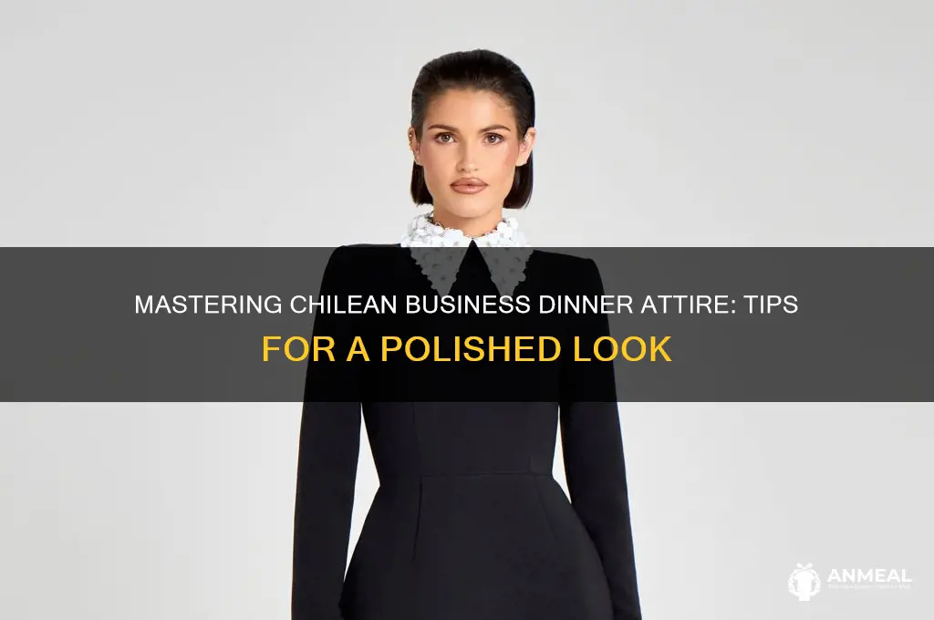 how to dress at a bussiness dinner in chile