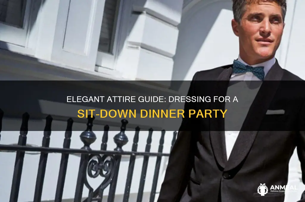 how to dress at sit down dinner party
