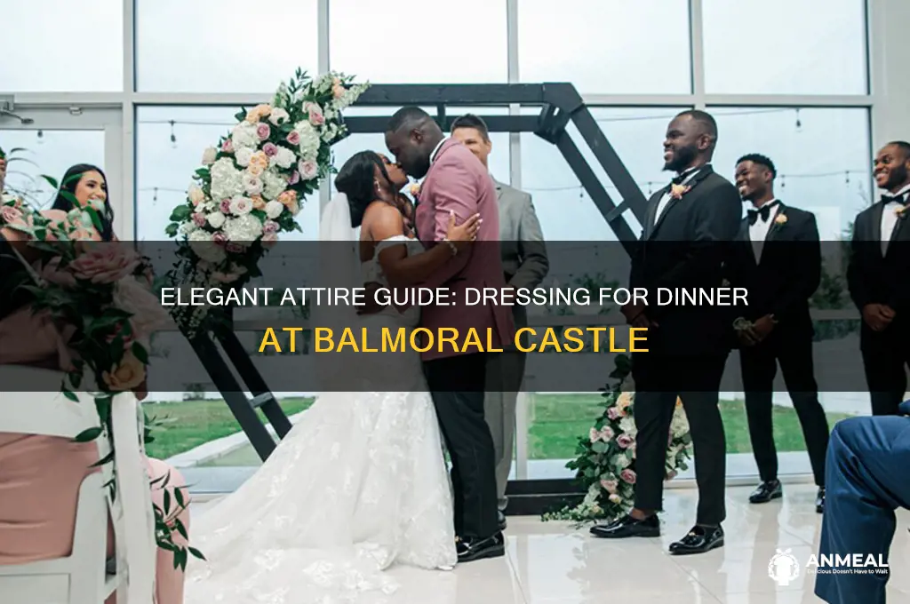 how to dress fir dinner at balmoral