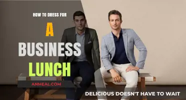 Elevate Your Lunch Game: Dressing for Business Success