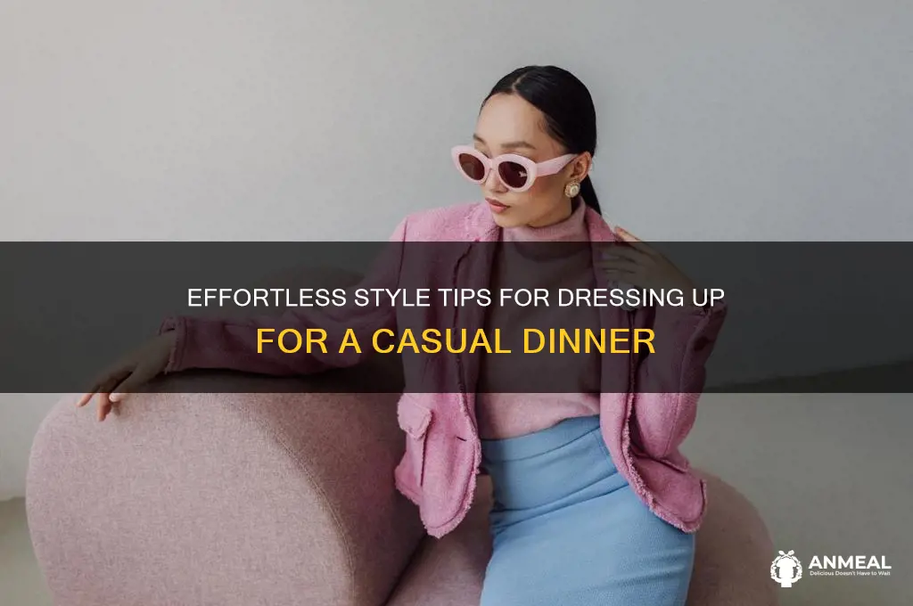 how to dress for a casual dinner
