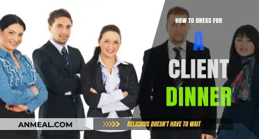 Dress to Impress: Mastering Client Dinner Attire with Confidence