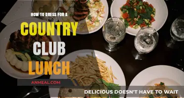 Elevate Your Style: Dressing Etiquette for a Country Club Lunch