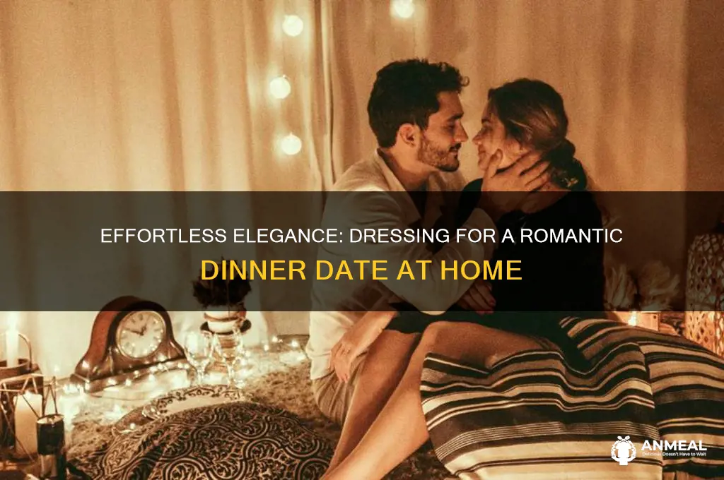 how to dress for a dinner date at home