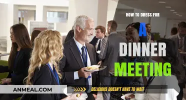 Dress to Impress: Mastering Dinner Meeting Attire with Style and Confidence