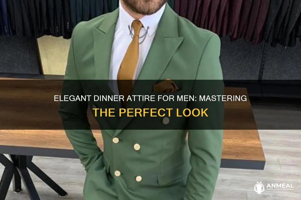 how to dress for a dinner men