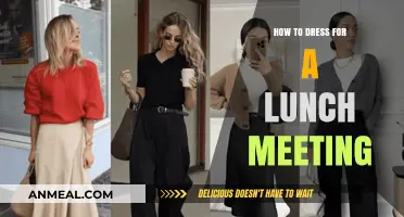 Lunch Meeting Attire: Striking the Perfect Balance Between Professional and Stylish