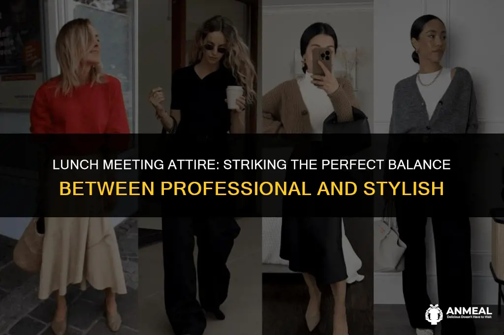 how to dress for a lunch meeting