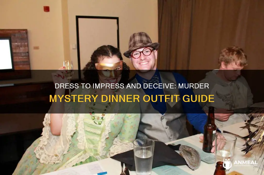 how to dress for a murder mystery dinner