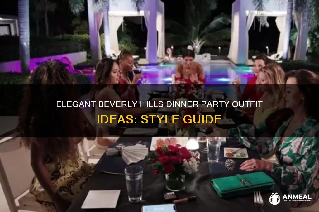 how to dress for beverly hills dinner party