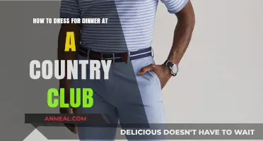 Elegant Country Club Dinner Attire: A Guide to Dressing Right