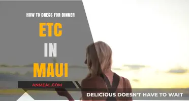 Maui Dinner Style Guide: Dressing for Tropical Evenings with Elegance