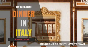 Elegant Italian Dinner Dressing: Tips for a Perfect Evening Look