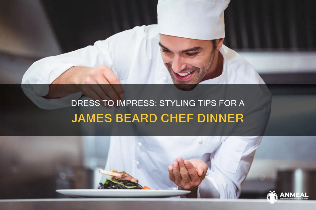 how to dress for james beard celebrity chef dinner