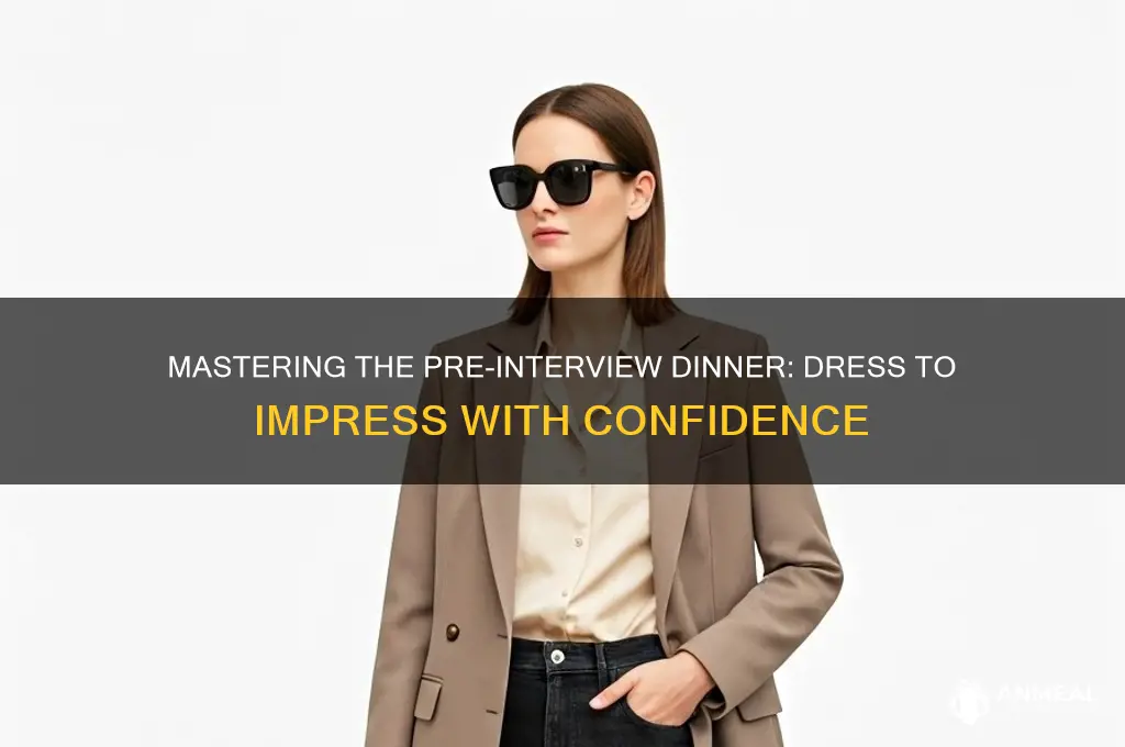 how to dress for preinterview dinner