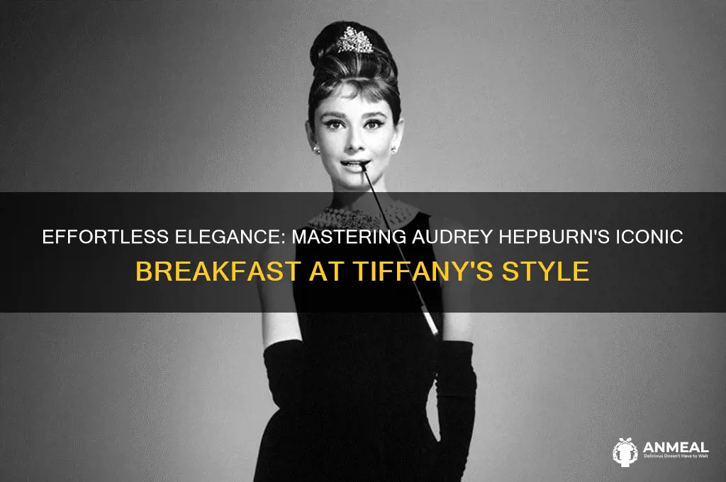 how to dress like audrey hepburn breakfast at tiffany