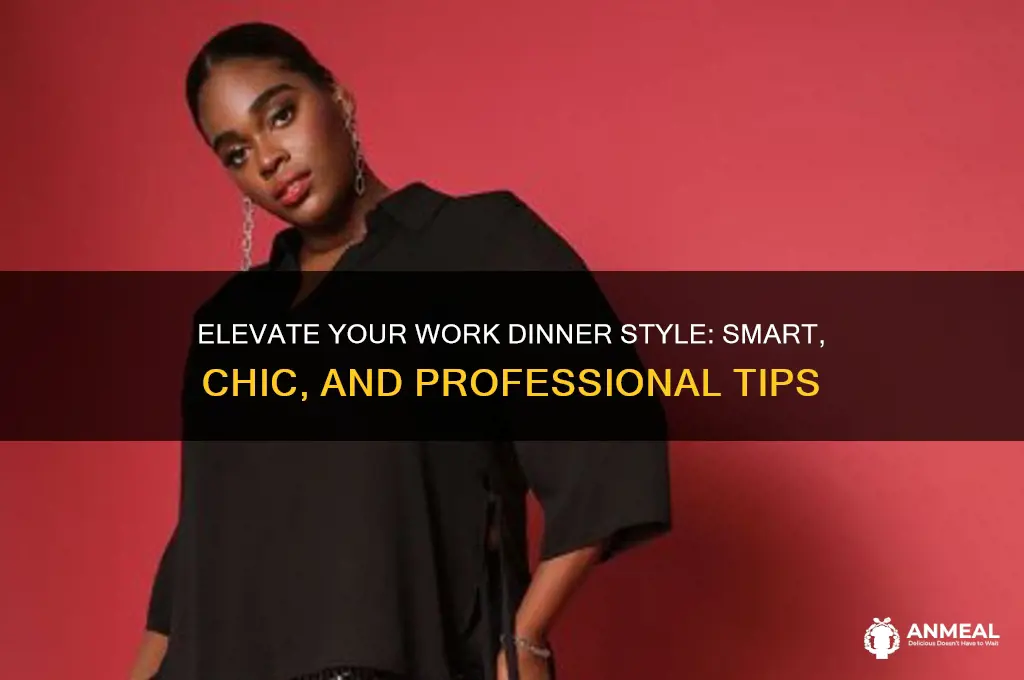 how to dress up for work dinner