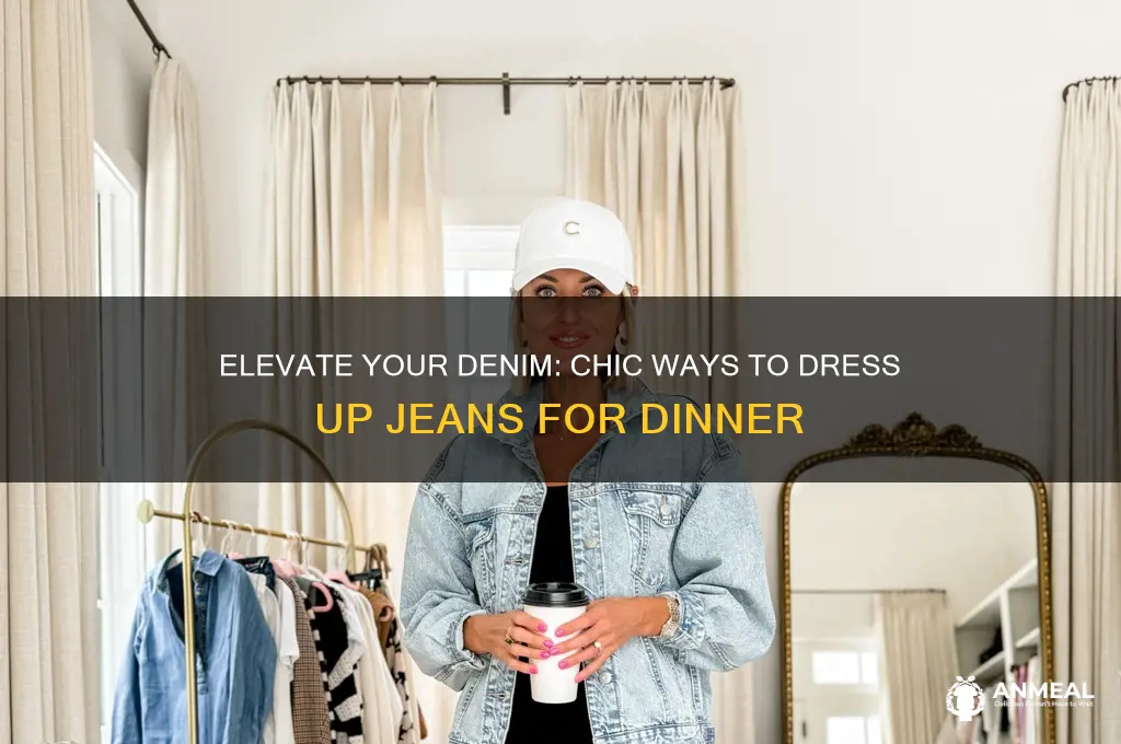 how to dress up jean for dinner