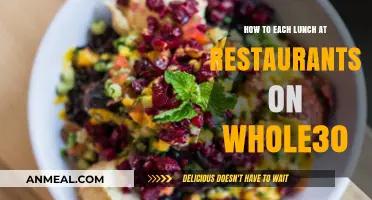 Savoring Whole30: A Guide to Healthy Lunches at Restaurants