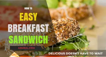 Quick & Simple Breakfast Sandwich Ideas for Busy Mornings