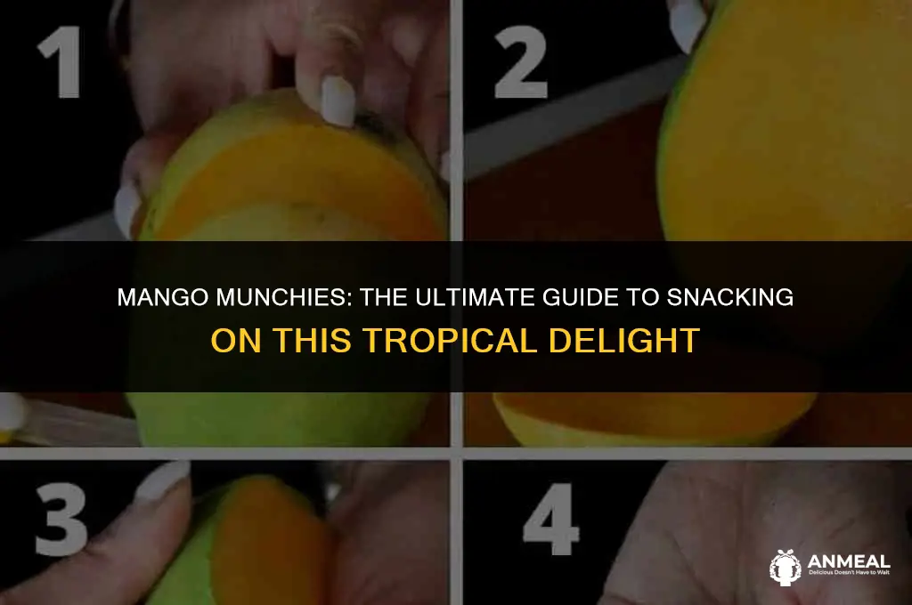 how to eat a mango as a snack