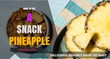 Snack Time Tropical Delight: How to Enjoy a Juicy Pineapple