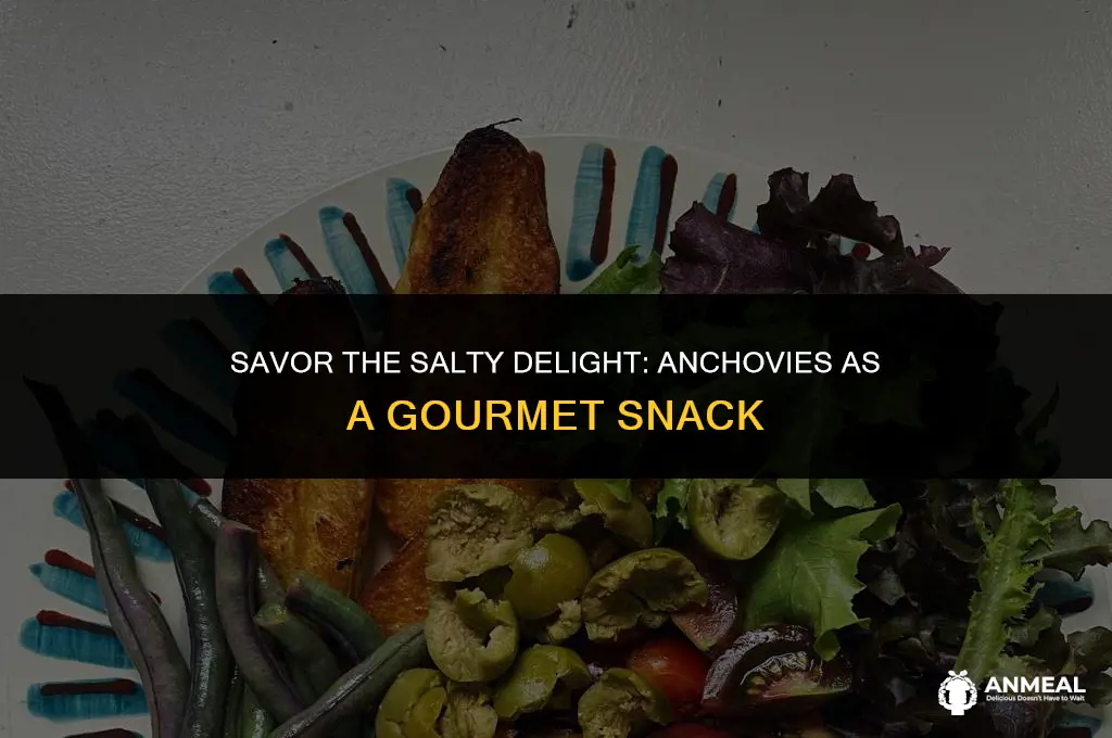 how to eat anchovies as a snack