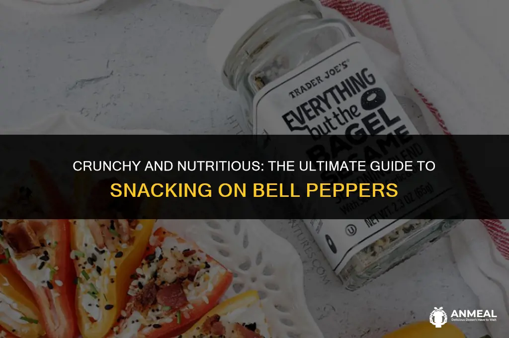how to eat bell peppers as a snack